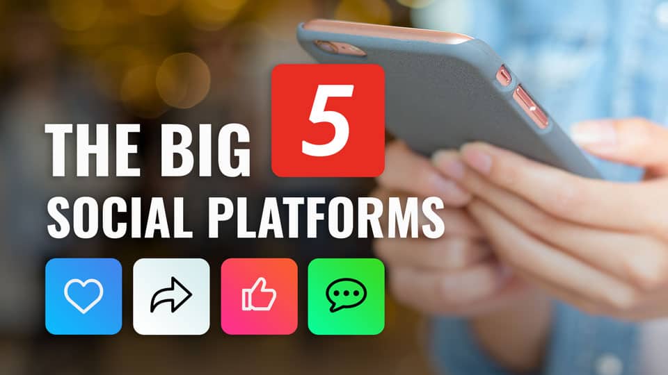 The Big 5 Social Media Platforms