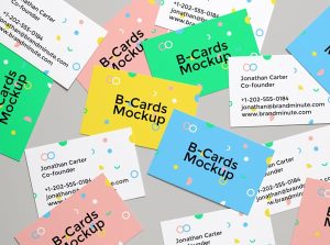 different types of business cards