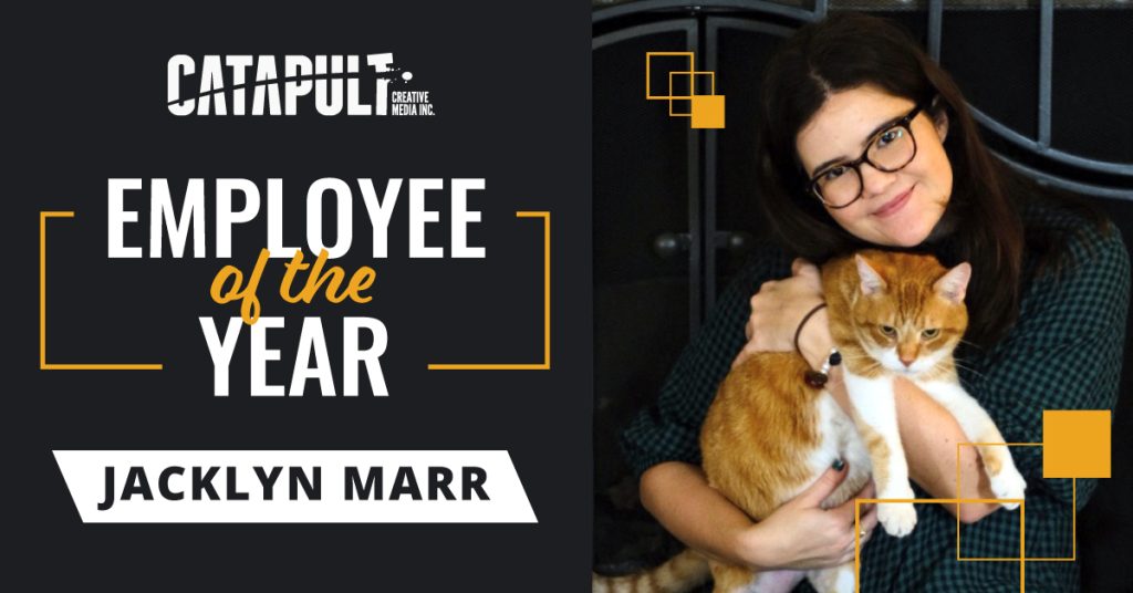 Employee of the Year 2021 is Jacklyn Marr
