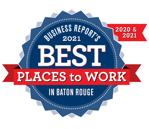 Our Atlanta top-rated internet marketing agency won the Best Places to Work in Baton Rouge in 2021.