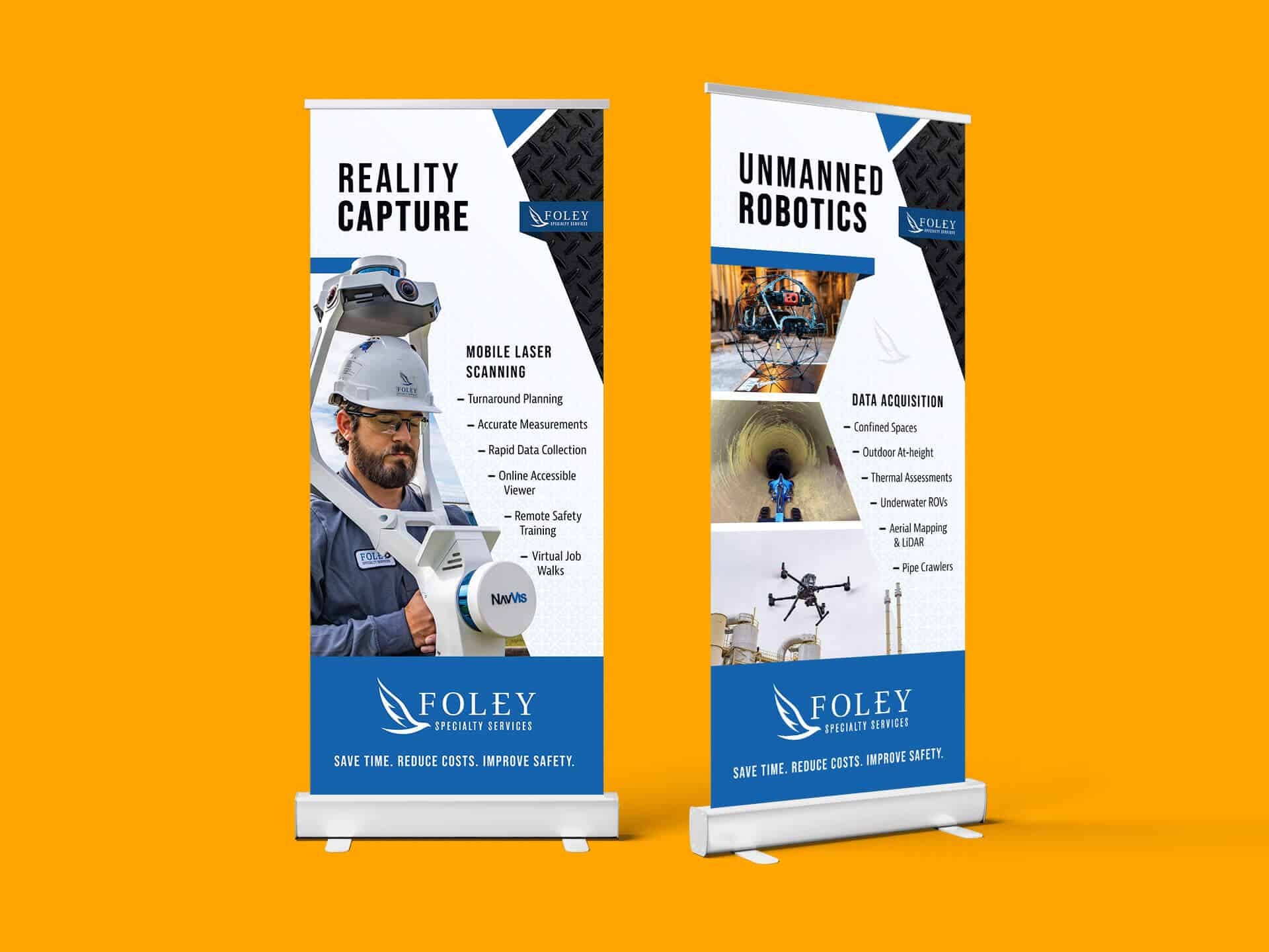 example of baton rouge graphic design services printing on retractable banners