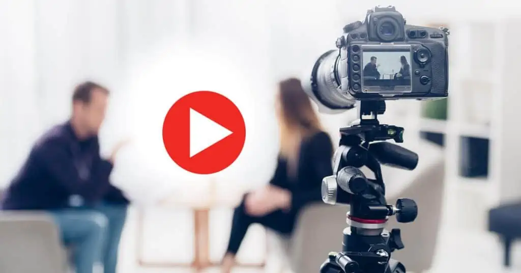video production company filming video that humanizes the company brand