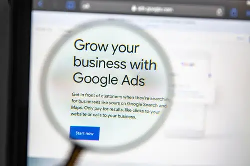 ad ad for Google Ads which is a 2023 marketing trend