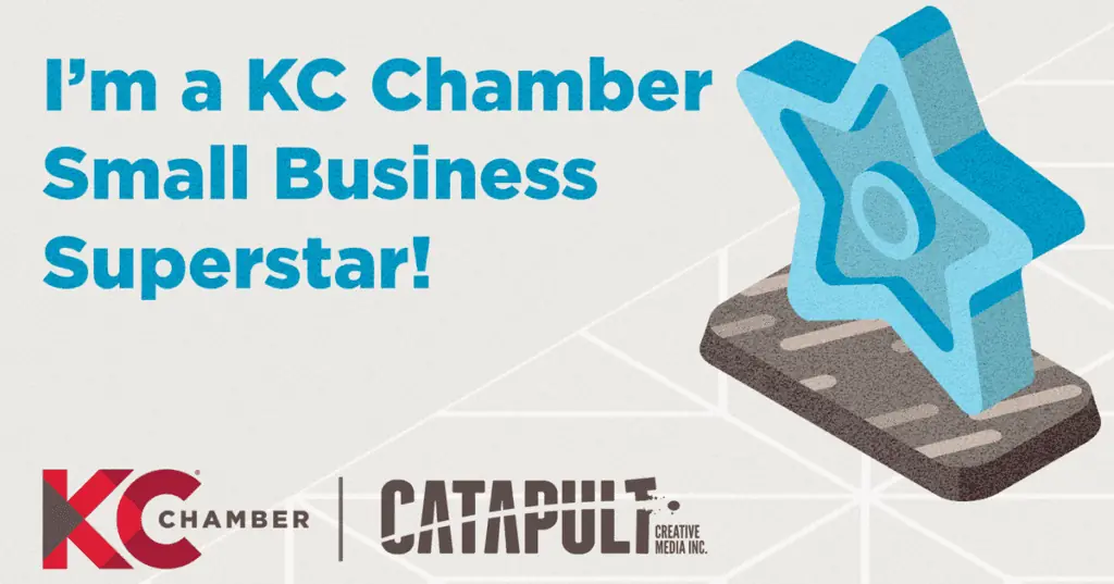 2024 Kansas City Small Business Superstar awarded to Catapult Creative Media