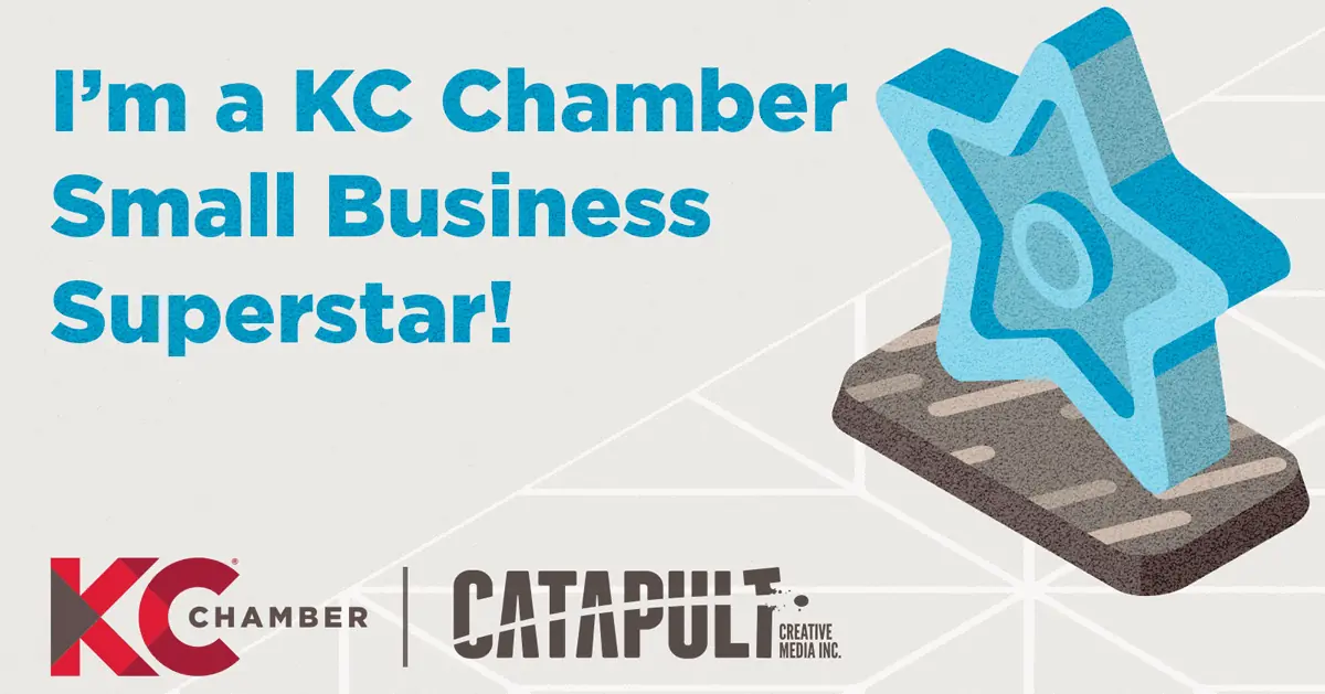 2024 Kansas City Small Business Superstar awarded to Catapult Creative Media